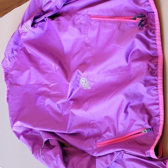 Novara purple 12-14 large windbreaker/ cycling jacket - Picture 6 of 8
